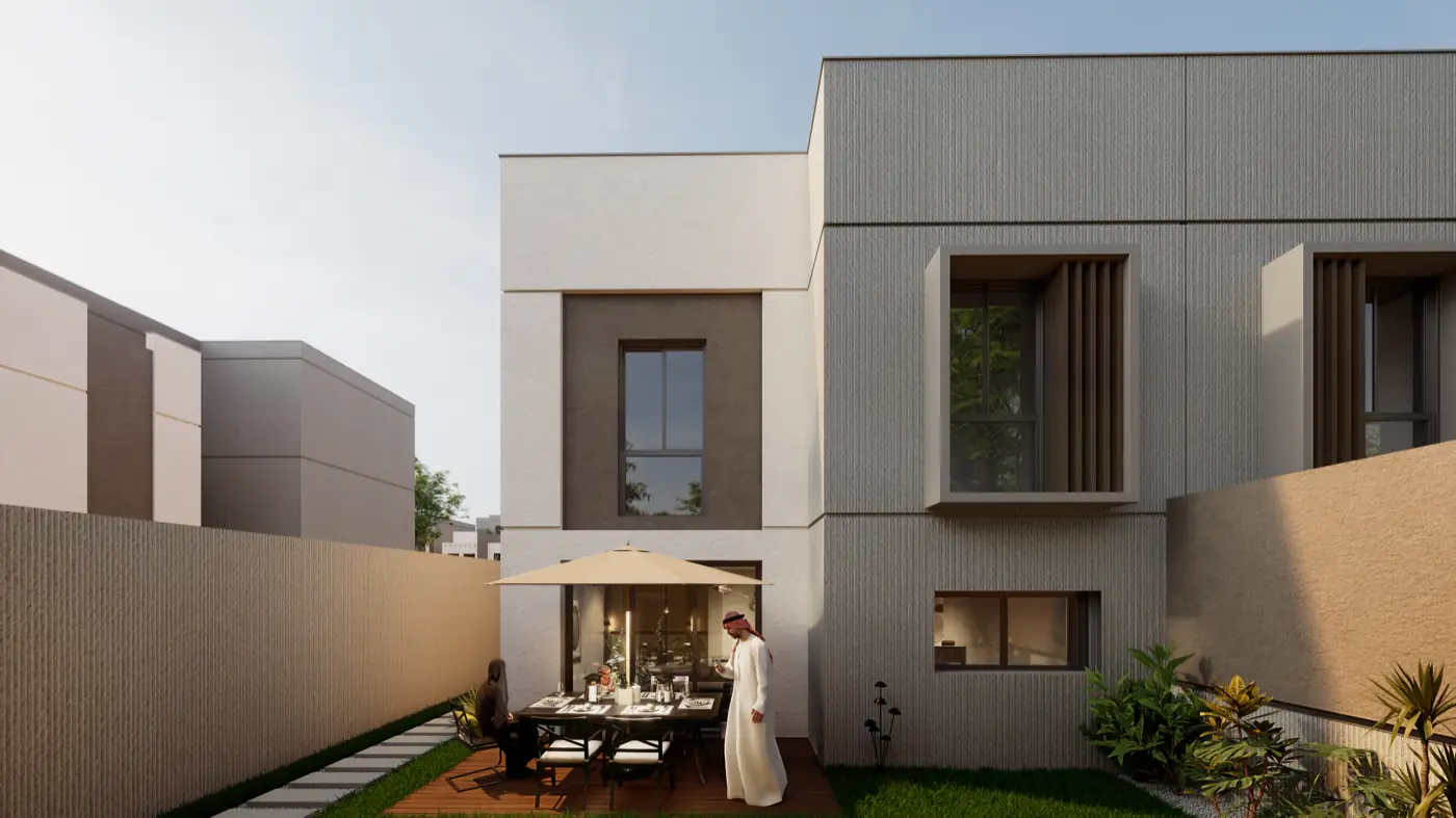 Villa içinde ayrı girişli misafir odası